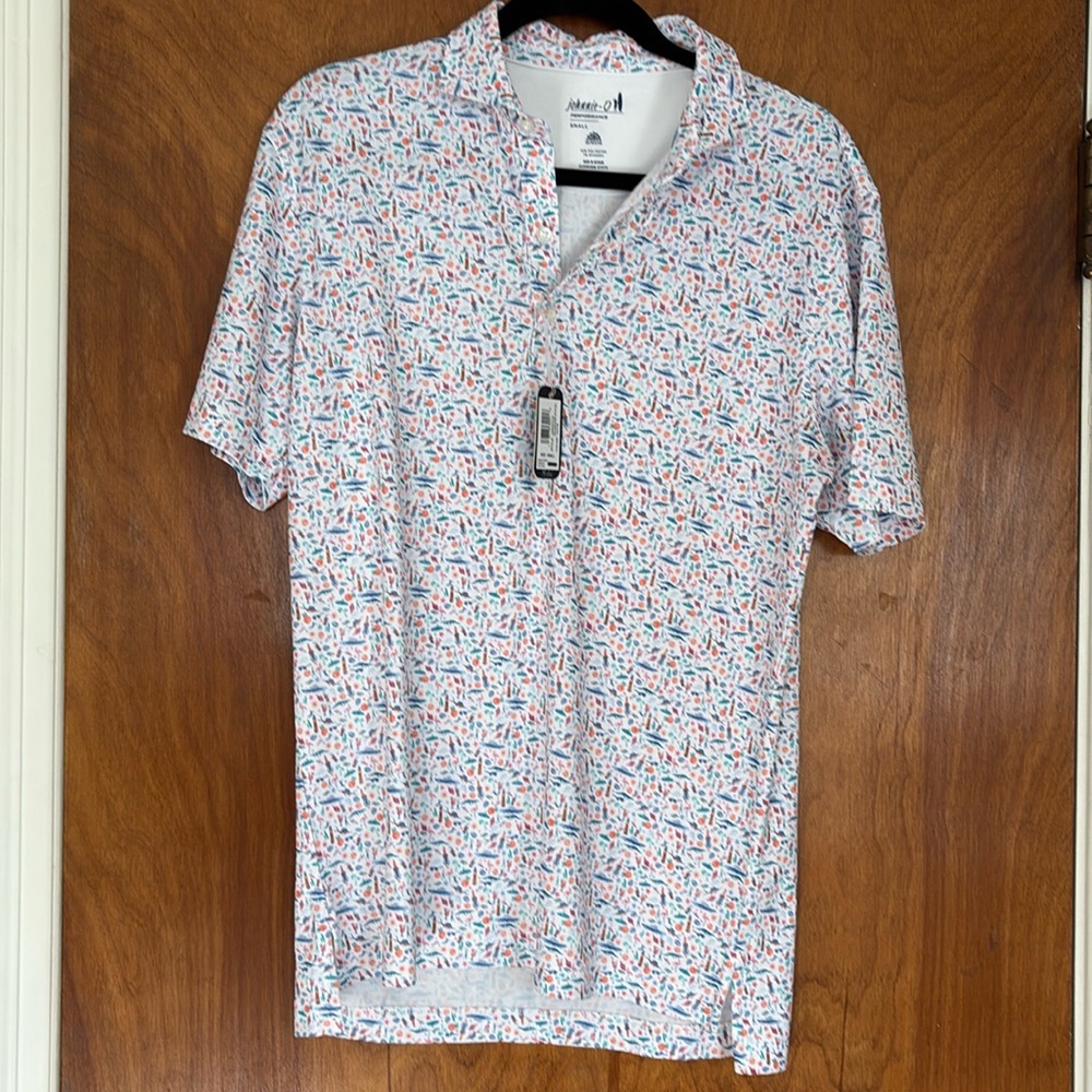 Johnnie-o golf polo. NWT.